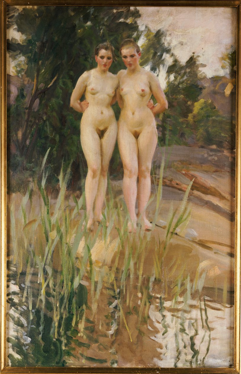 Två vänner av Anders Leonard Zorn