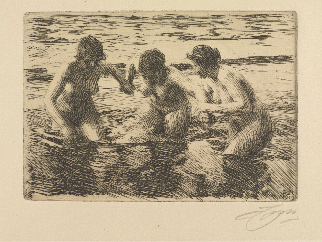 Mot strömmen av Anders Zorn