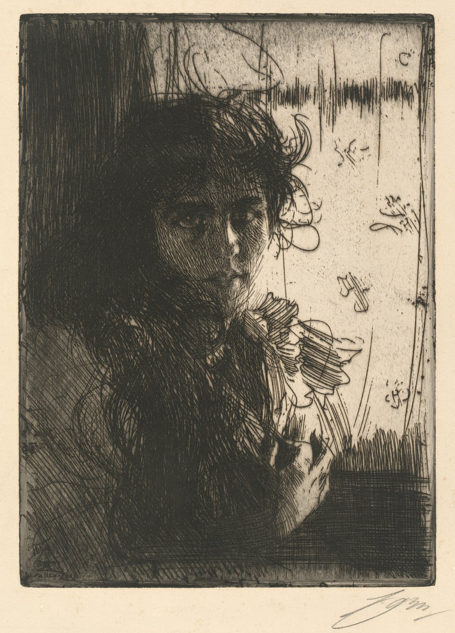 En irländsk tjej av Anders Leonard Zorn