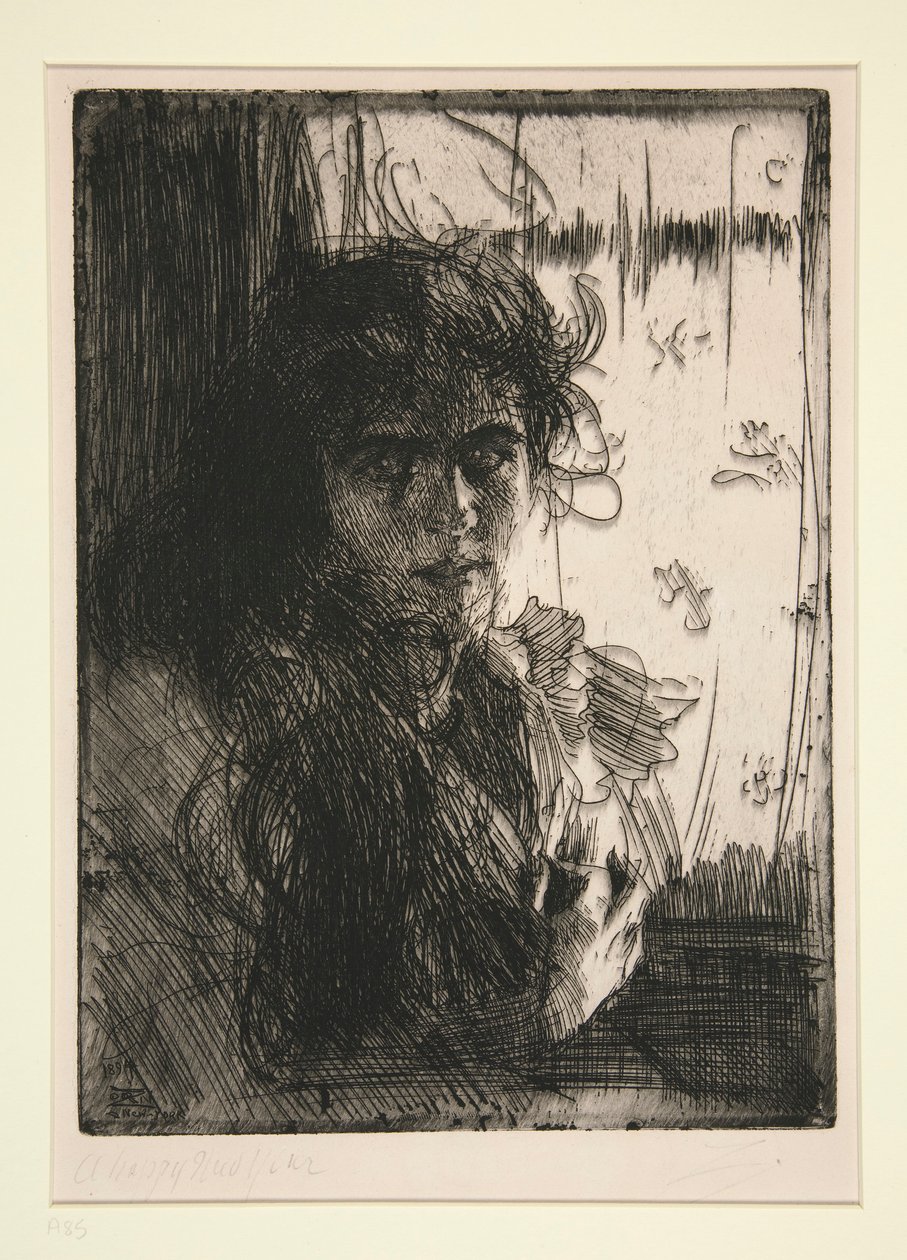 En irländsk tjej eller Annie av Anders Leonard Zorn