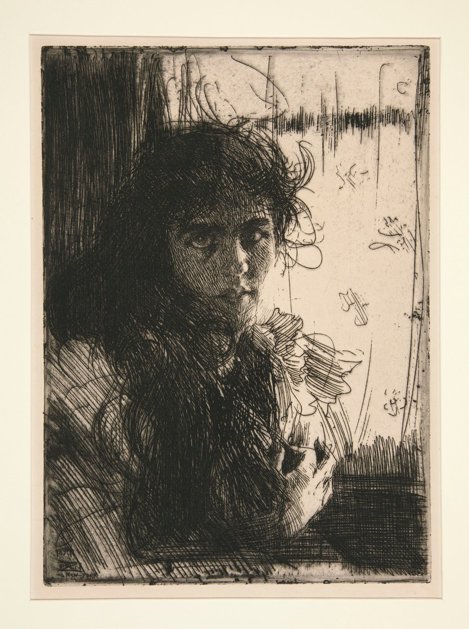 En irländsk tjej eller Annie av Anders Leonard Zorn