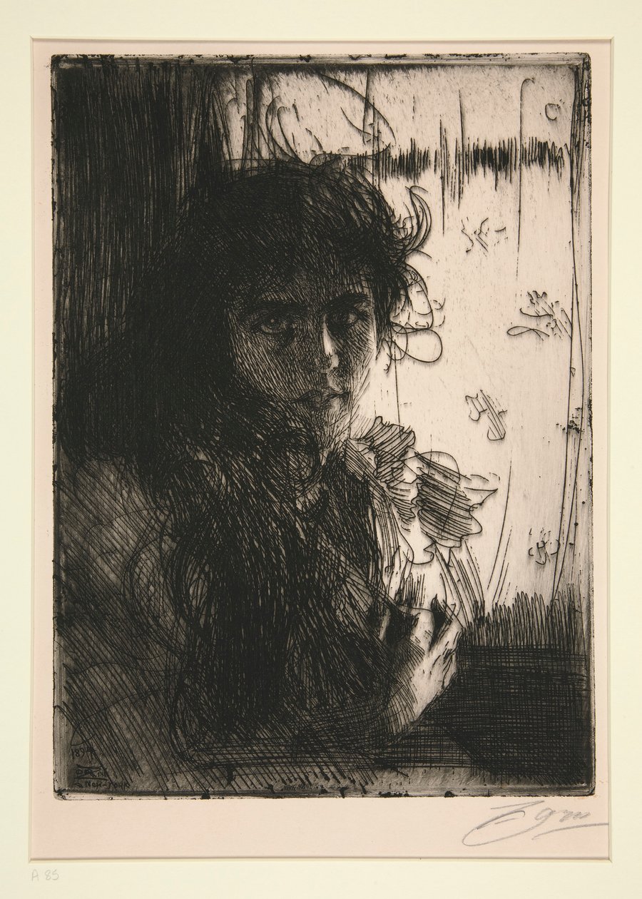 En irländsk tjej eller Annie av Anders Leonard Zorn