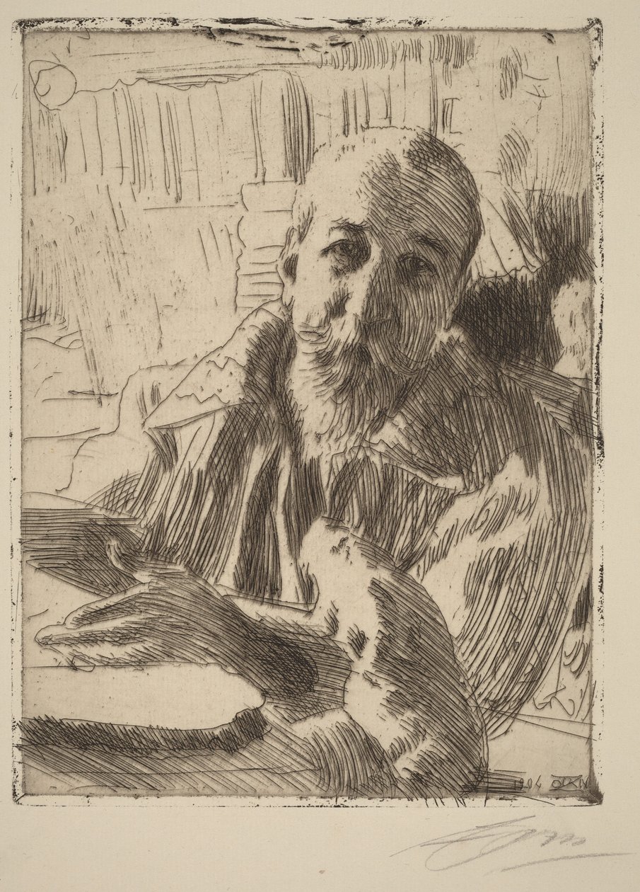 Anatole France av Anders Zorn