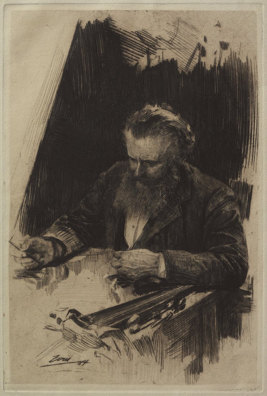 Axel Herman Hägg III av Anders Zorn