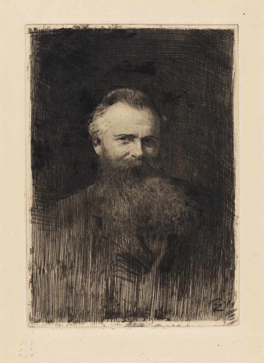Axel Herman Hägg II av Anders Zorn
