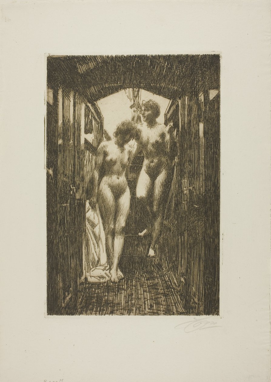 Stuga av Anders Leonard Zorn