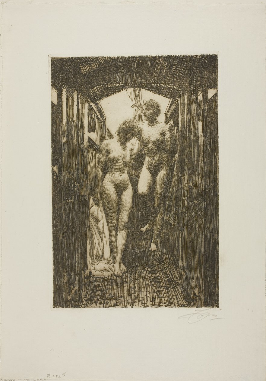 Stuga av Anders Leonard Zorn