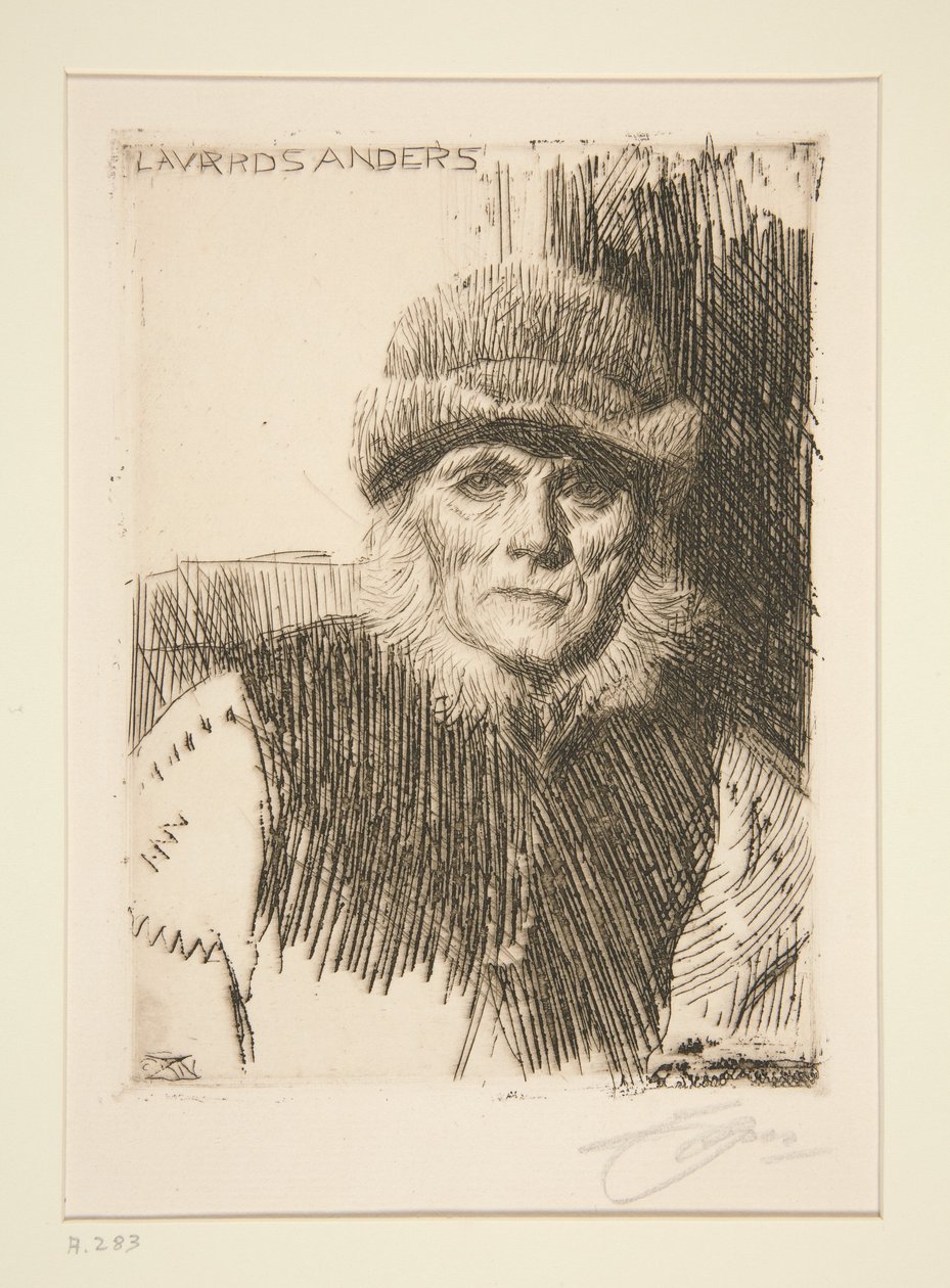 Dalkarlsk bonde av Anders Zorn
