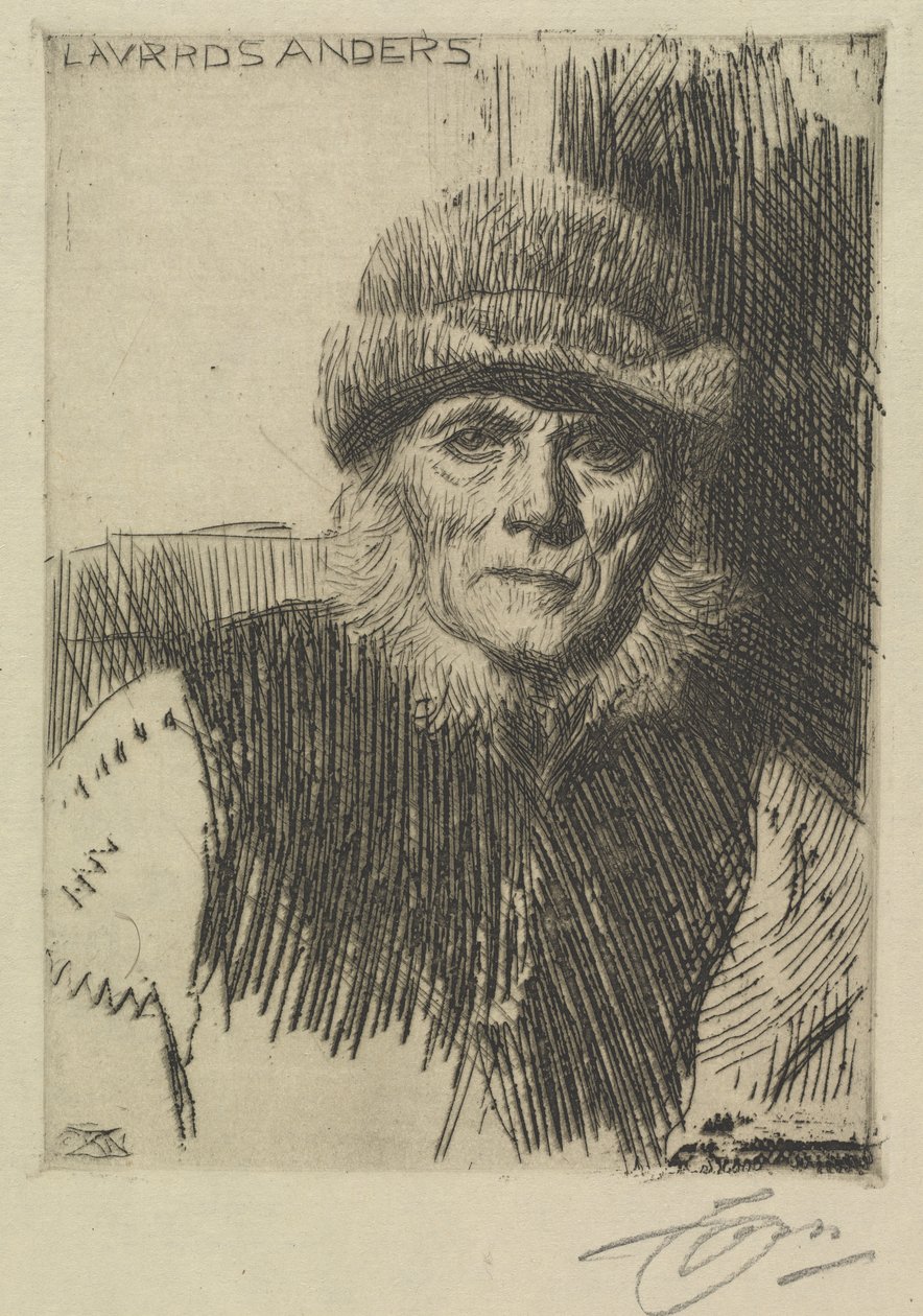 Bonde från Dalarna av Anders Zorn
