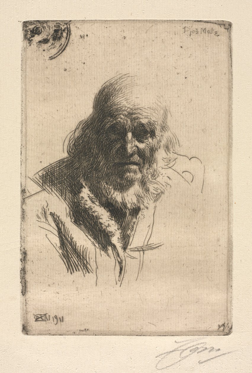 Djos Mats av Anders Leonard Zorn