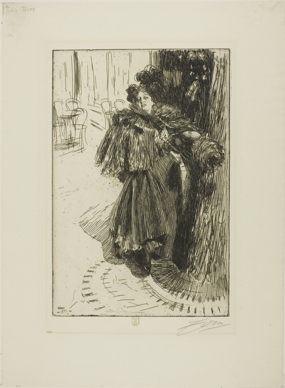 Effet de Nuit III av Anders Leonard Zorn