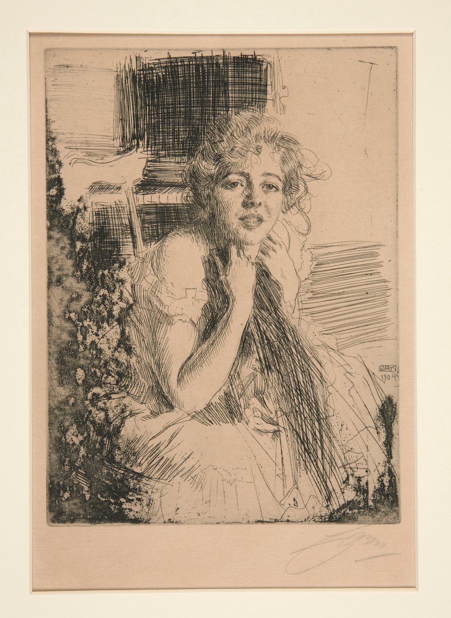 Emma Rasmussen av Anders Leonard Zorn