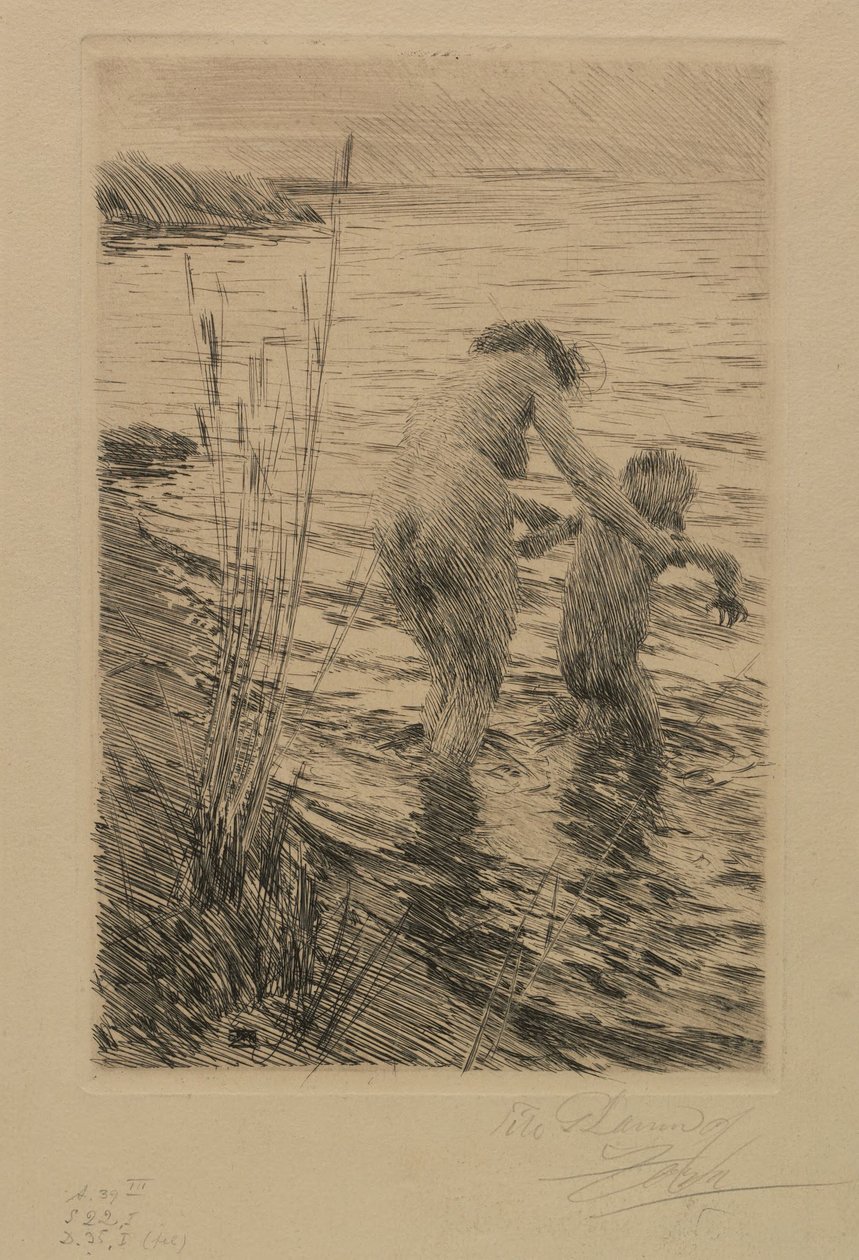 En premiär av Anders Zorn