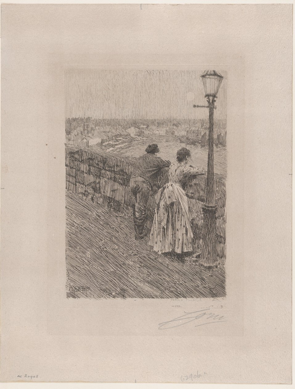 Fiskare i Saint Ives av Anders Zorn