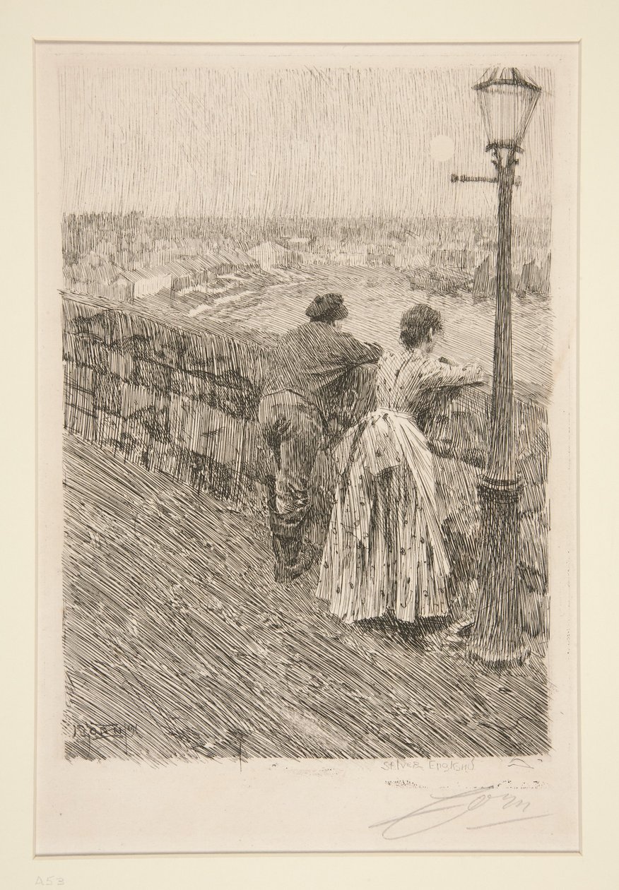 Fiskare i St. Ives av Anders Zorn