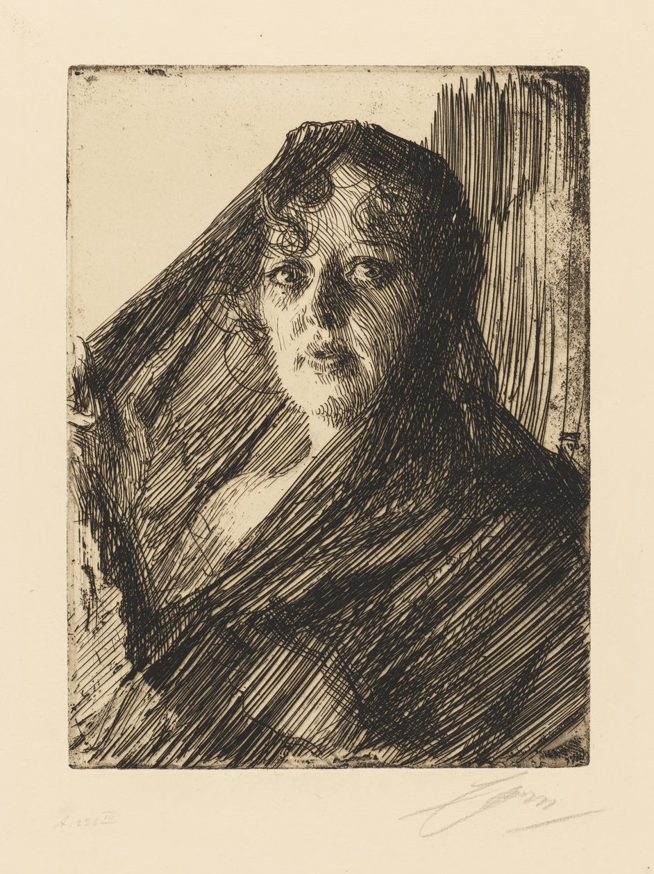 Gerda Lundequist av Anders Zorn