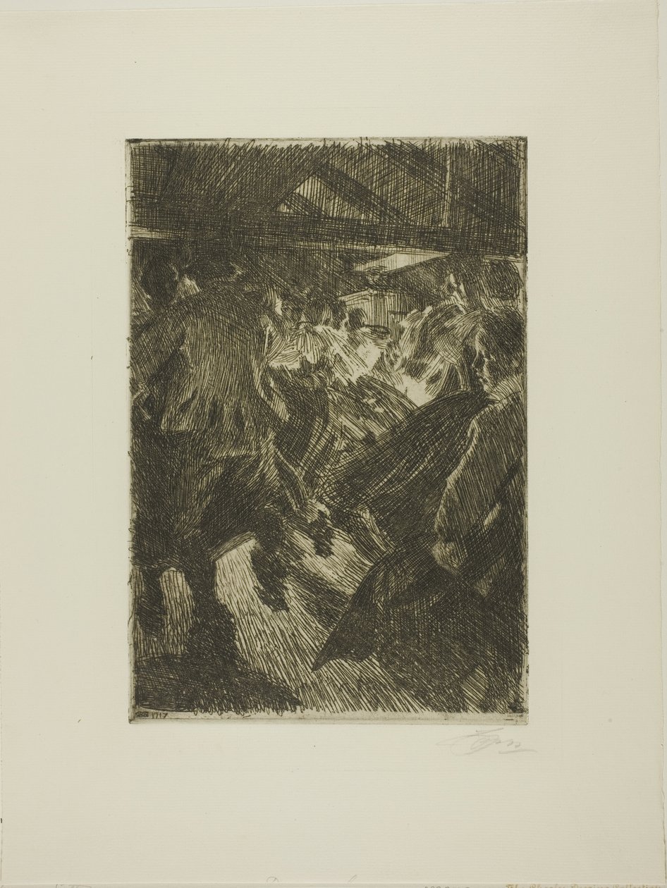 Gopsmor Stuga av Anders Leonard Zorn