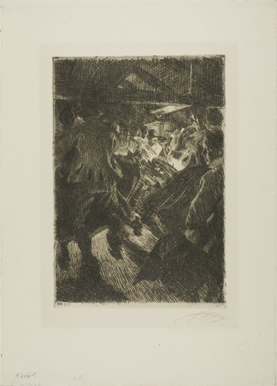 Gopsmor Stuga av Anders Leonard Zorn