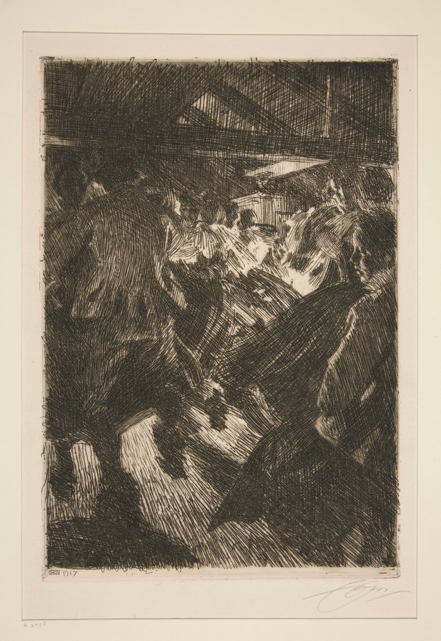 Gopsmor stuga av Anders Leonard Zorn