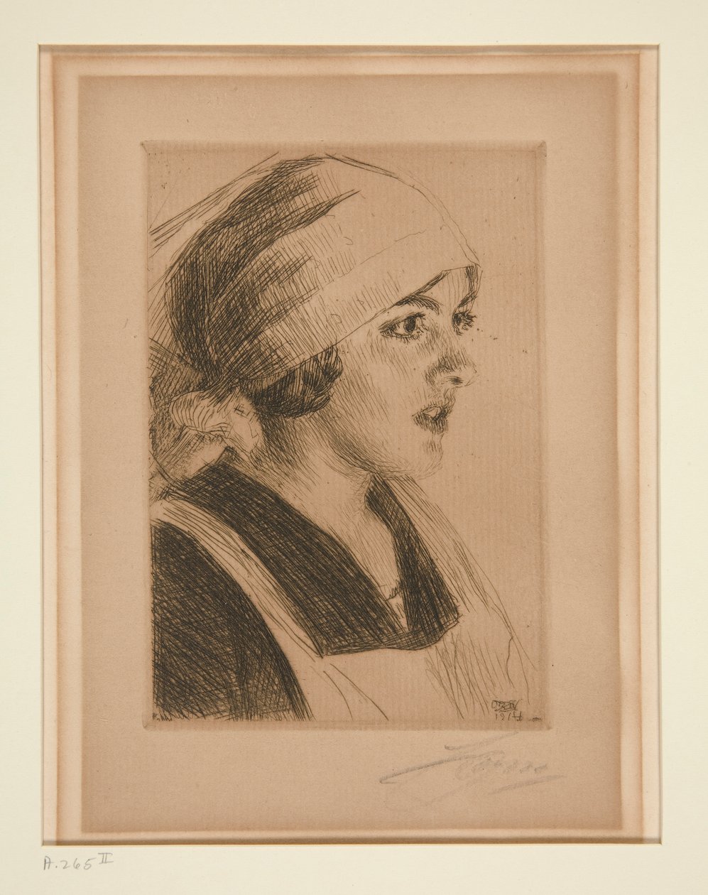 Gulli I av Anders Leonard Zorn