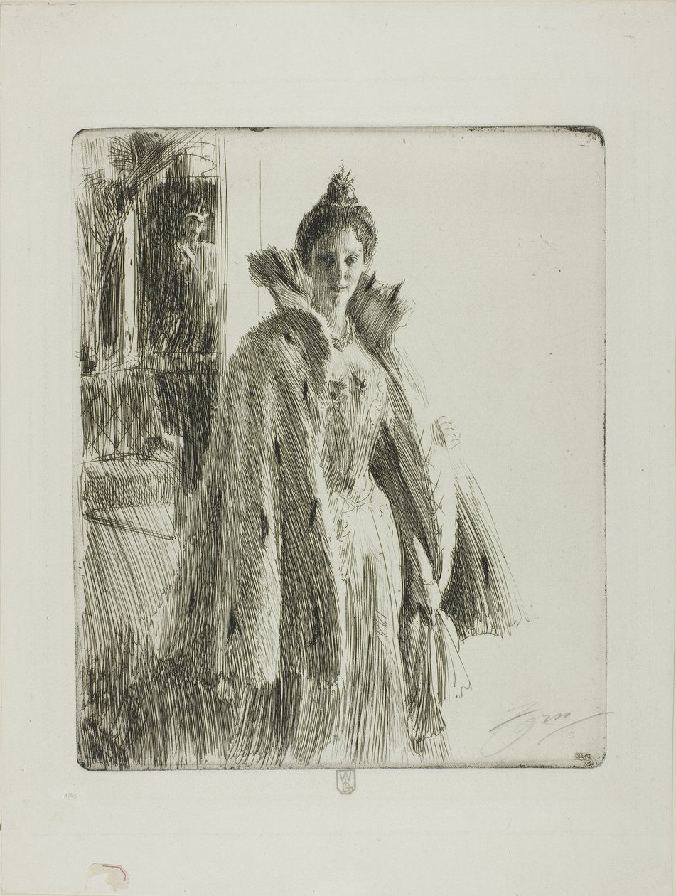 H. R. H. Prinsessan Ingeborg av Sverige II av Anders Leonard Zorn