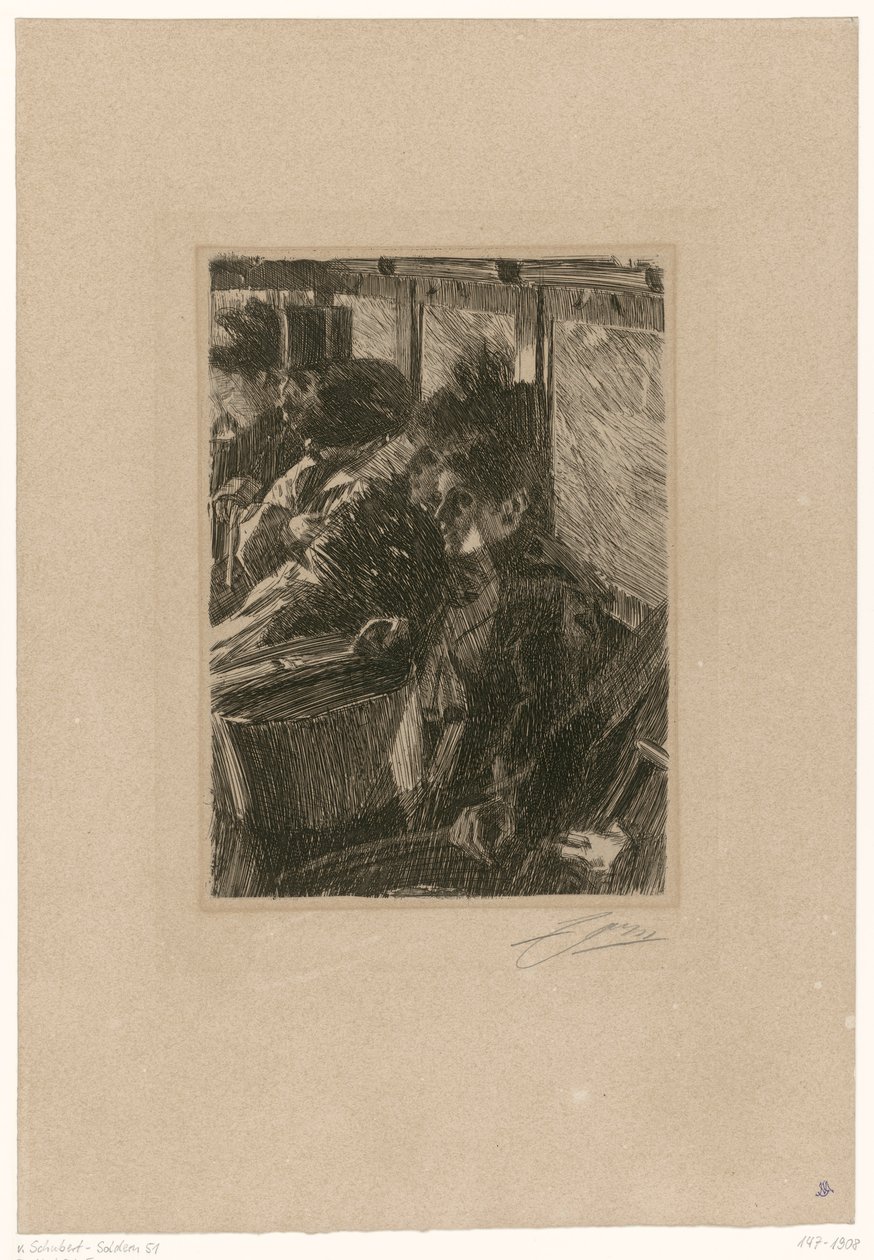 I omnibussen av Anders Zorn