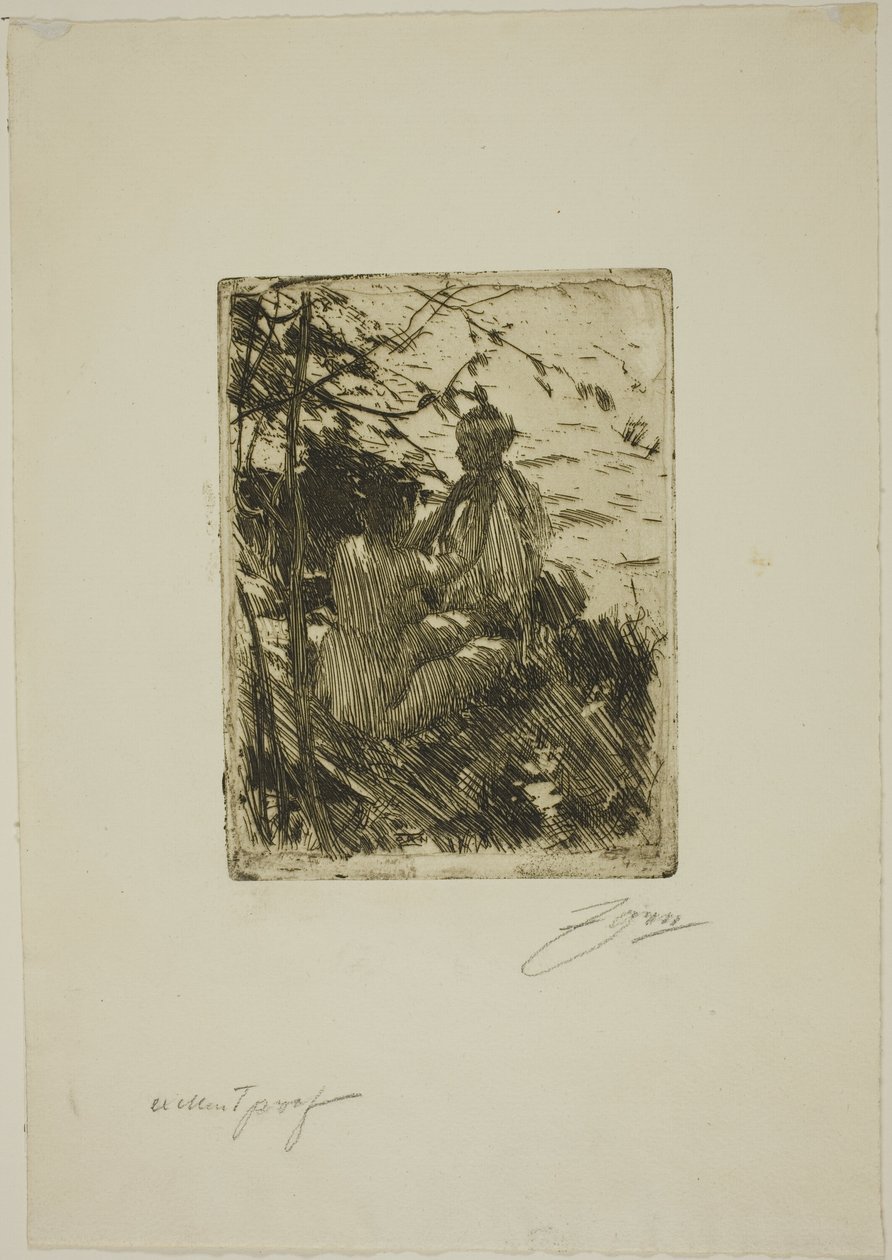 I det fria av Anders Leonard Zorn