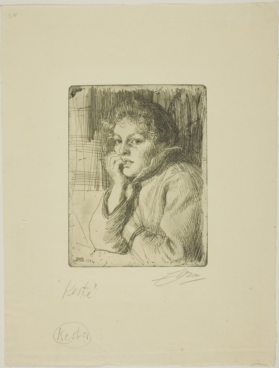 KST, den där morabonden av Anders Leonard Zorn