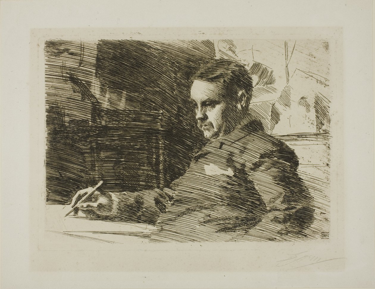 Advokat Wade av Anders Leonard Zorn