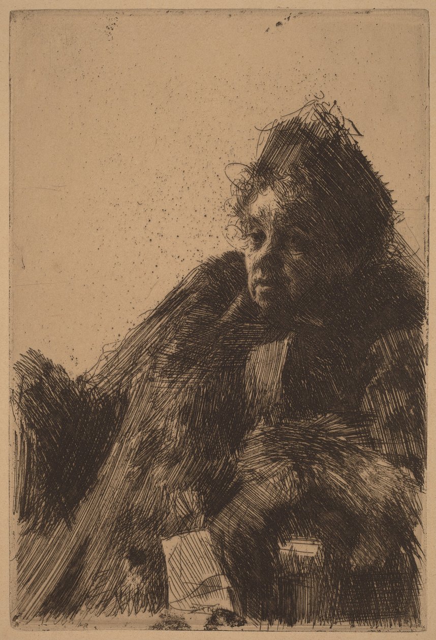 Madame Simon, II av Anders Zorn