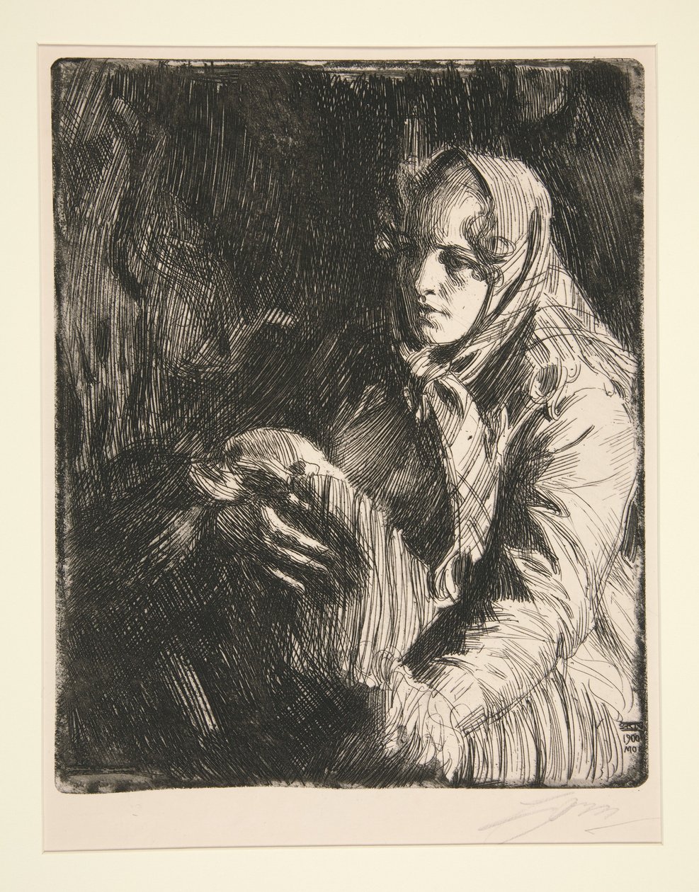 Madonna av Anders Zorn