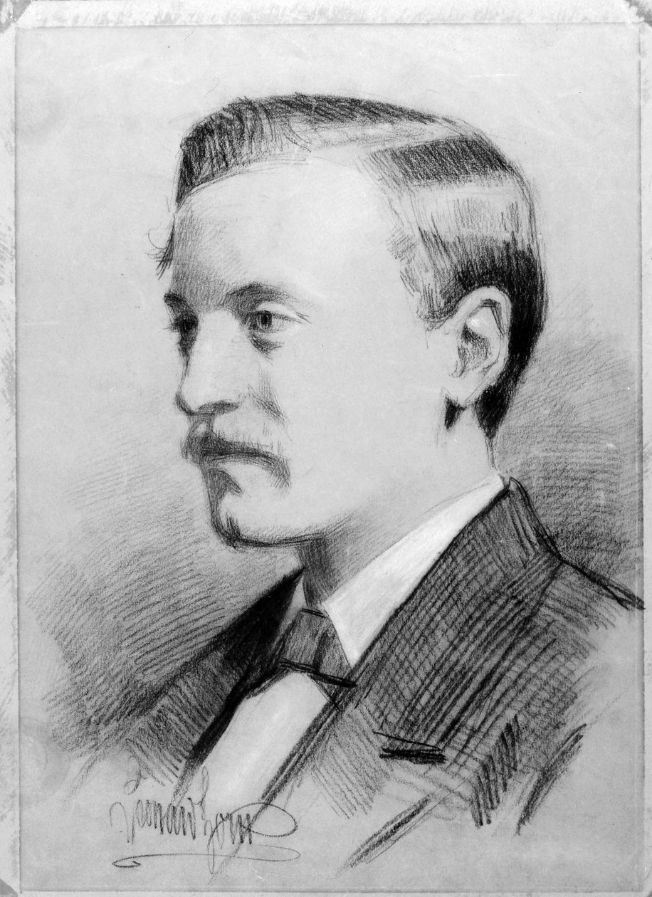 Mansporträtt av Anders Zorn