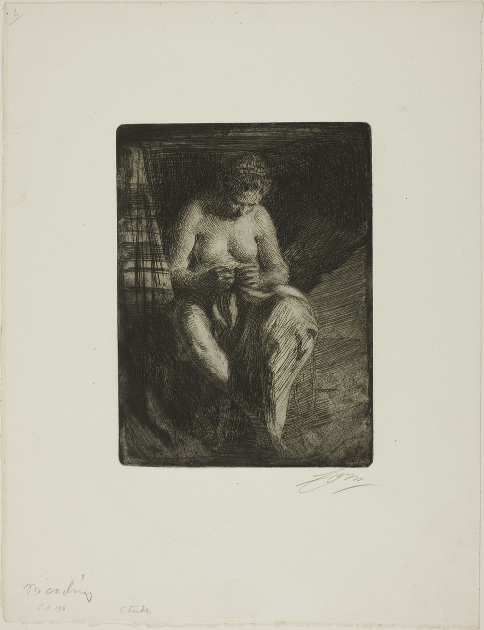 Lagning av Anders Leonard Zorn