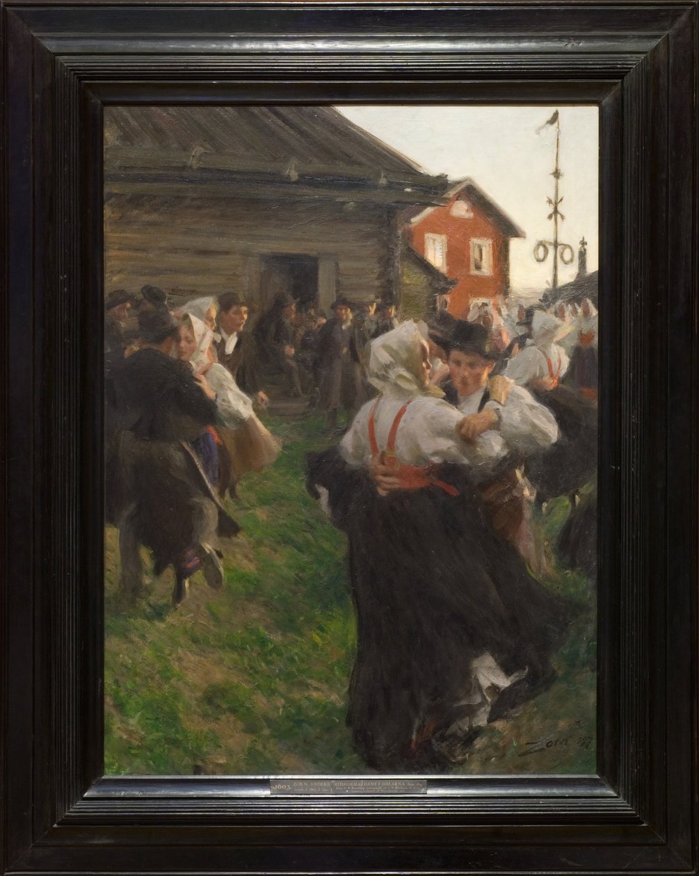 Midsommardans av Anders Zorn