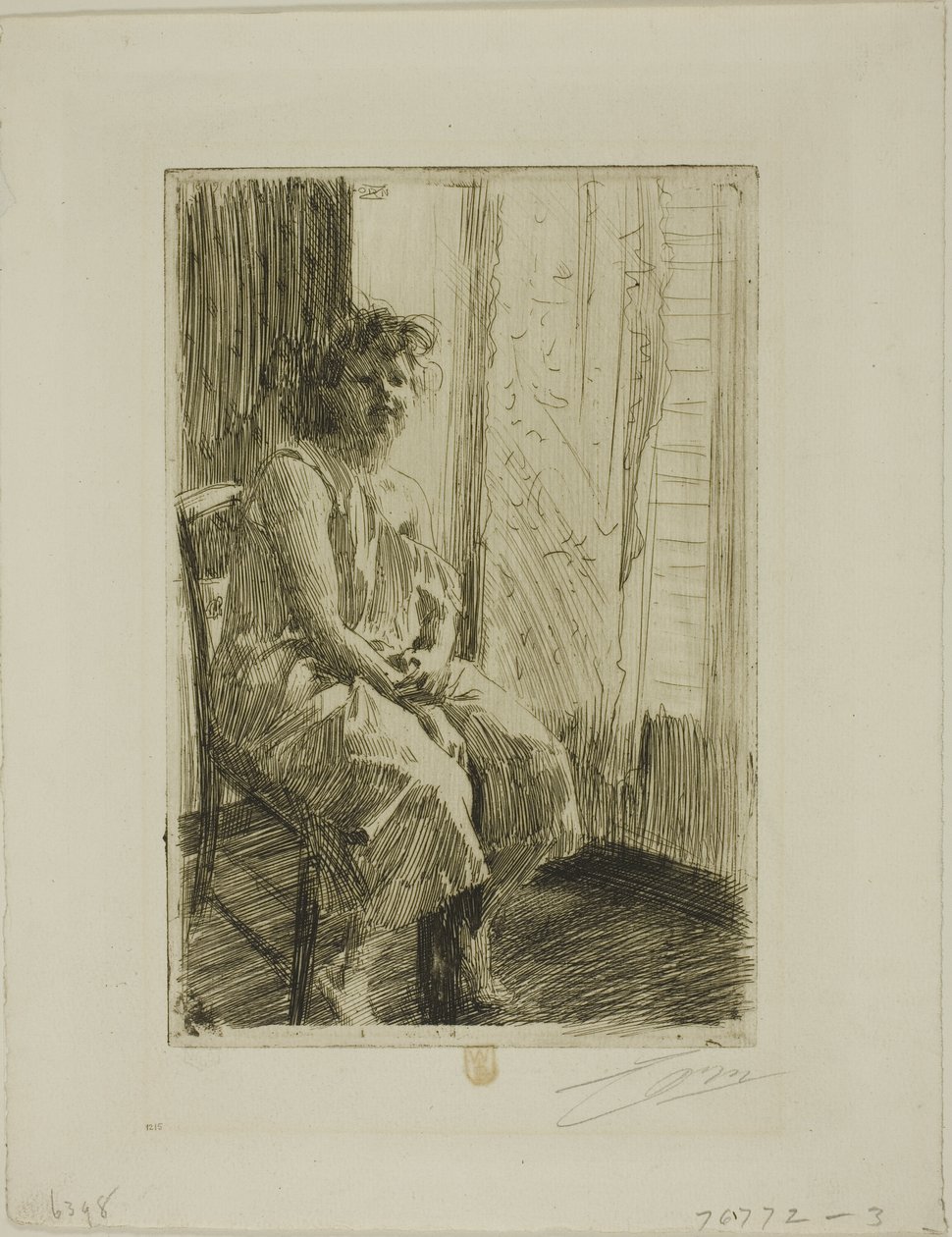 Morgon av Anders Leonard Zorn