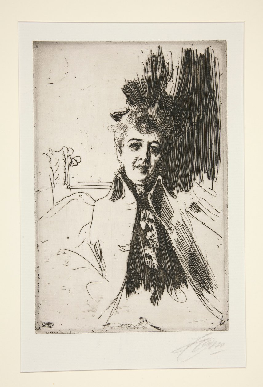 Mrs. Potter Palmer av Anders Leonard Zorn