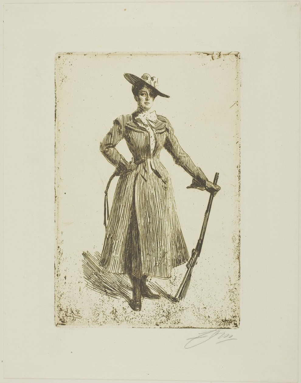 Mrs Thompson Seton av Anders Leonard Zorn