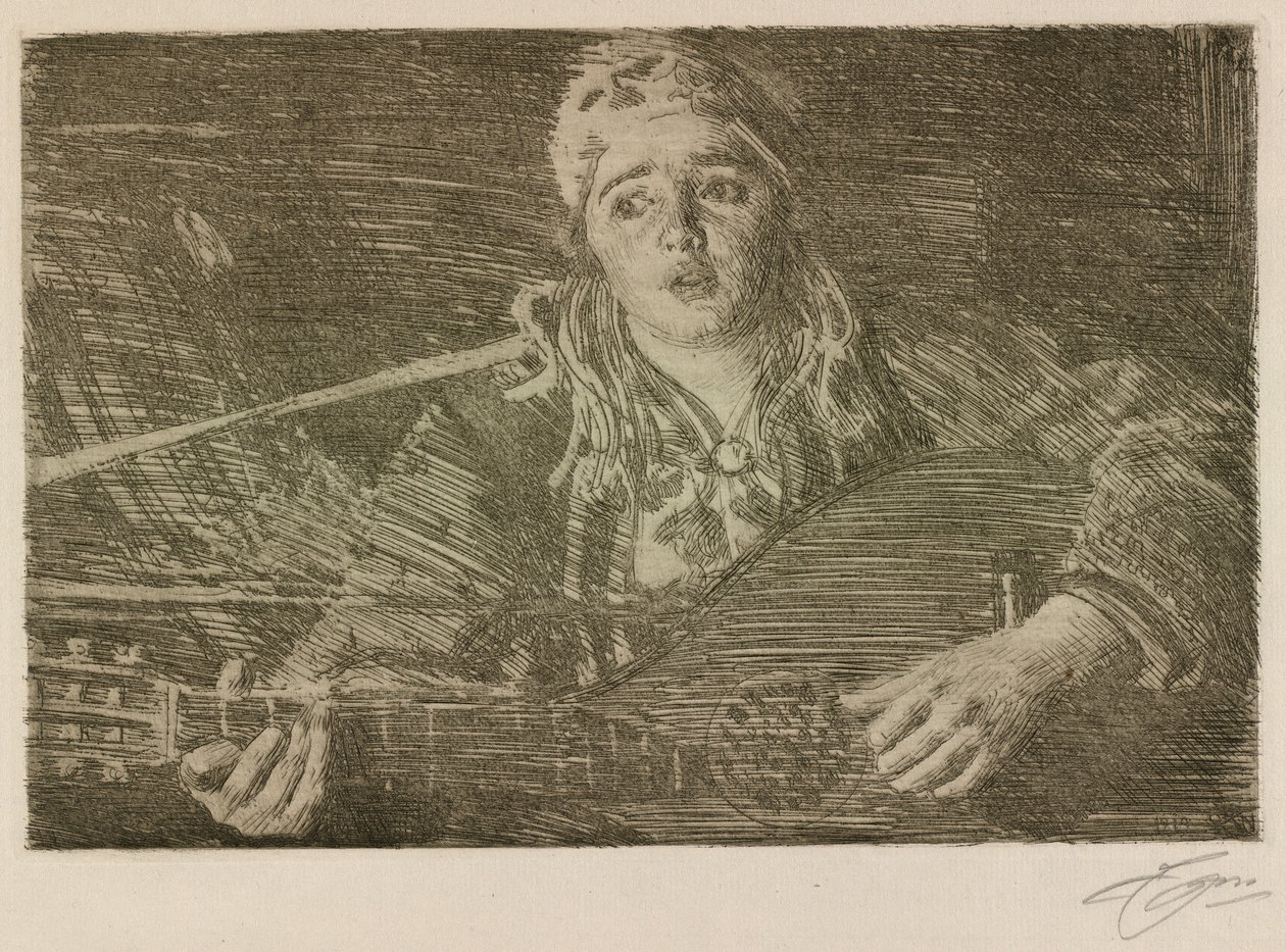 Ols Maria av Anders Leonard Zorn