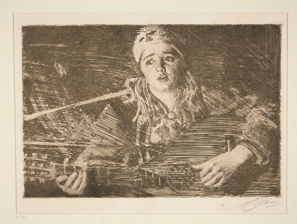 Ols Maria av Anders Zorn