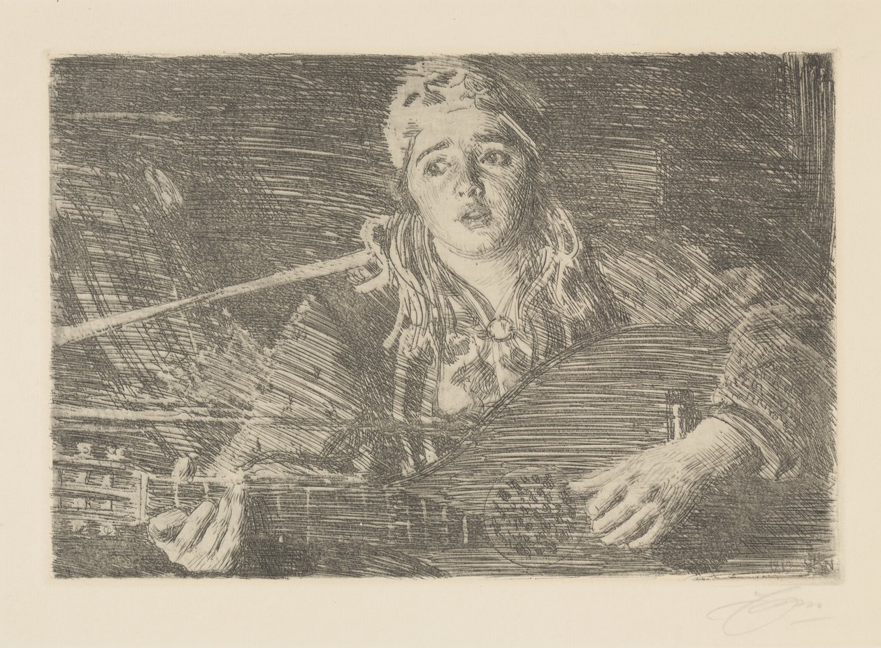 Ols Maria av Anders Zorn