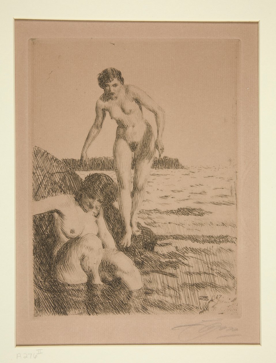 På Hemsö av Anders Leonard Zorn