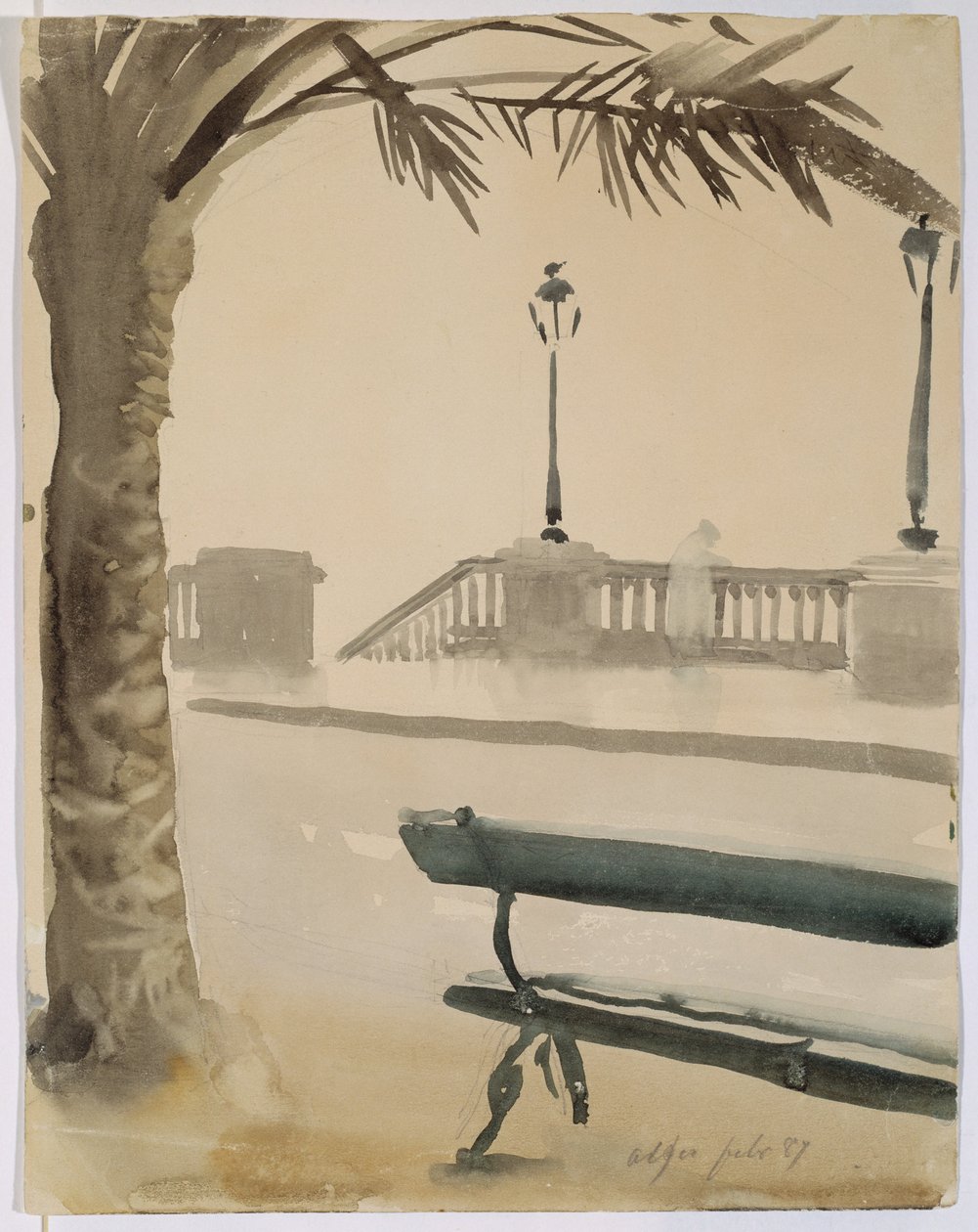 På terrassen av Anders Zorn