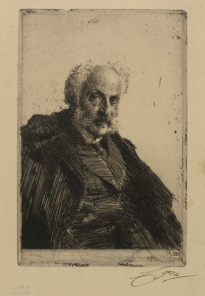 S. Loeb av Anders Zorn