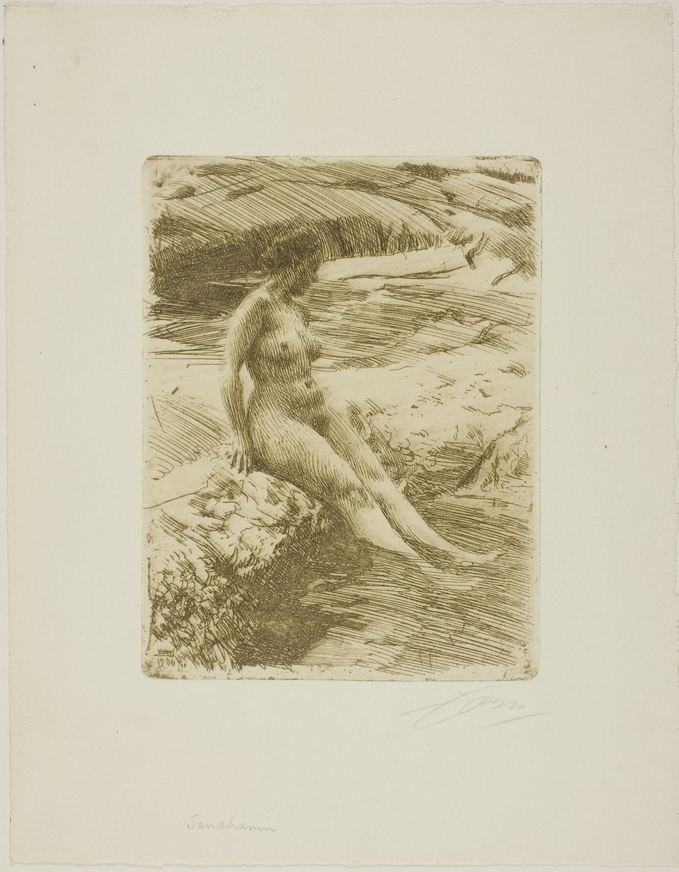 Sandhamn av Anders Leonard Zorn