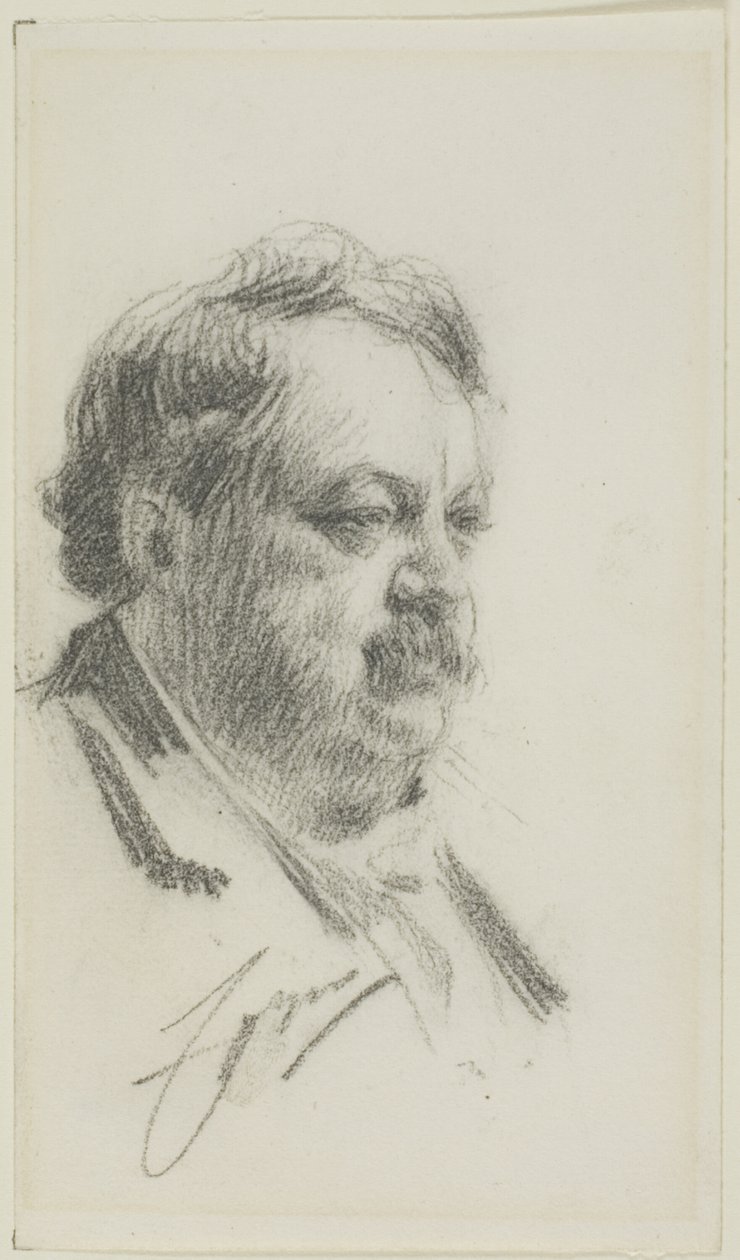 Studie av Anders Leonard Zorn