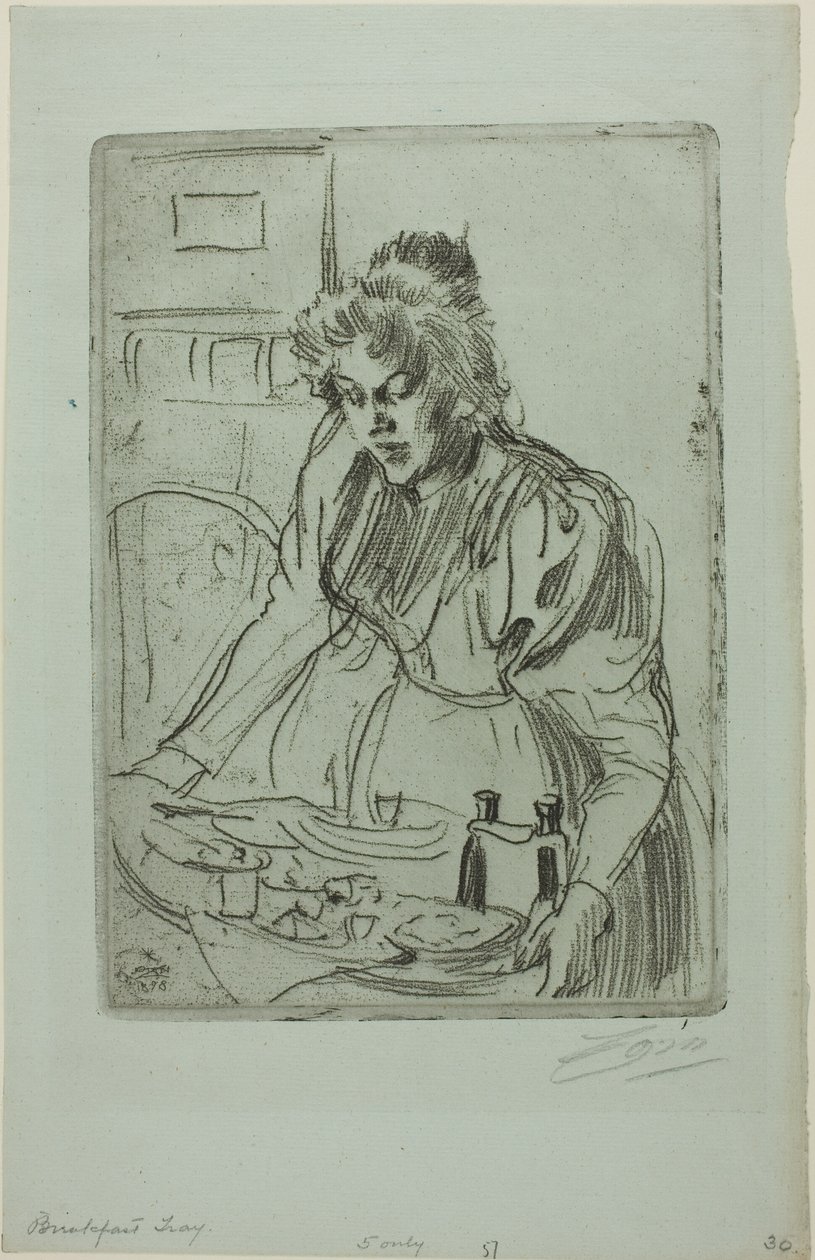 Frukosten av Anders Leonard Zorn