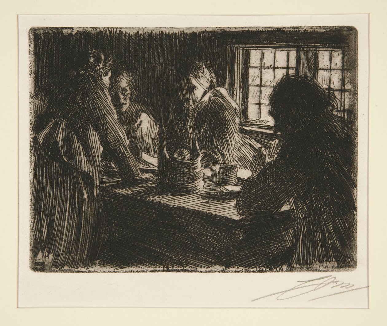 Brudtärnan av Anders Leonard Zorn