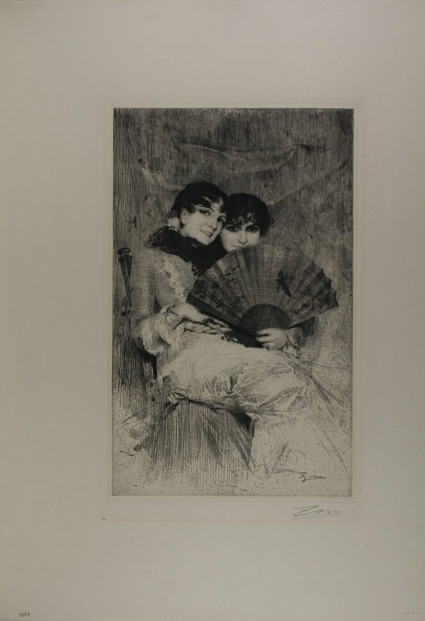 Kusinerna av Anders Leonard Zorn