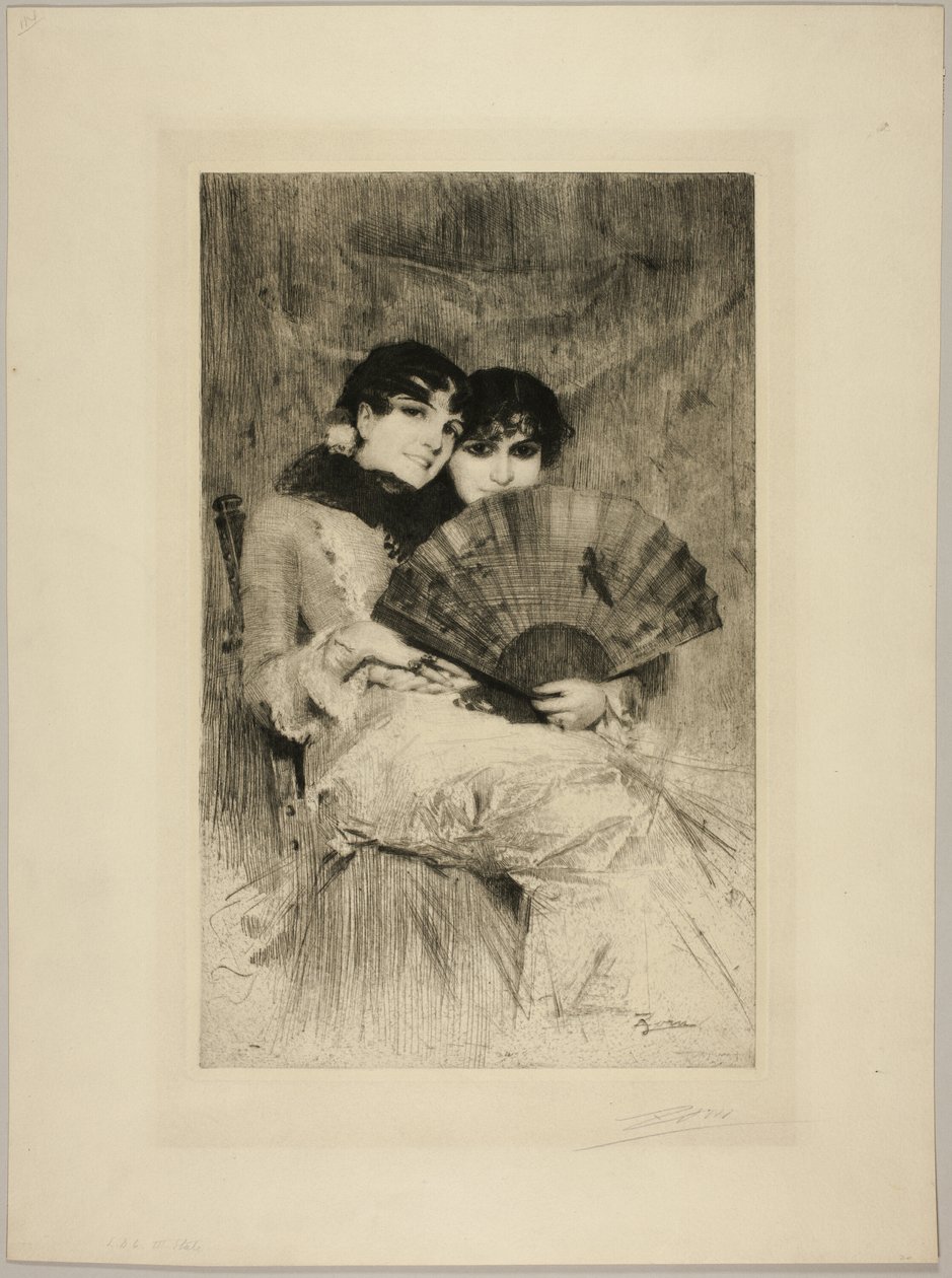 Kusinerna av Anders Leonard Zorn