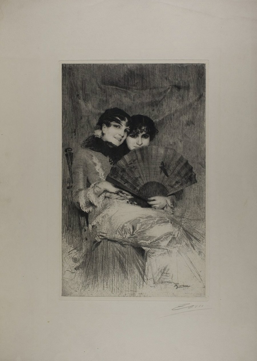 Kusinerna av Anders Leonard Zorn